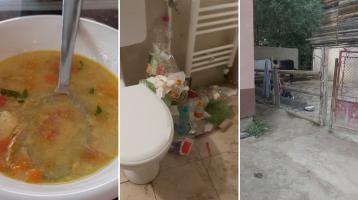 Tabără de groază pentru copii, în județul Argeș: Toalete pline de gunoi, camere mici și murdare, fără aer condiționat sau dușuri