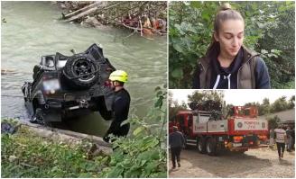 Tineri dați dispăruți, găsiți morți după trei zile în râul Bistrița. Au sărit cu mașina de pe drum, s-au prăbușit într-o râpă, apoi au plonjat în apă