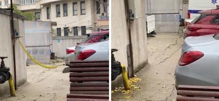 Măsura luată de conducerea unui spital din Bucureşti după reportajul Observator: a dispărut cablul prin care medicii îşi încărcau gratis maşinile electrice