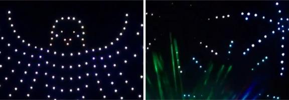 Focul de artificii din noaptea de Revelion va fi înlocuit la Iaşi cu un spectacol de drone. Motivul: artificiile poluează mediul