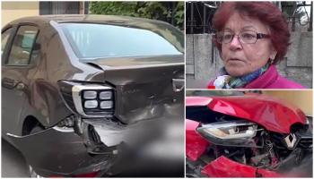 "Nu ţinea cont de nimic!". Un șofer vâlcean băut a lovit 9 mașini în mai puțin de o oră. Era împreună cu soţia şi unul dintre copiii săi
