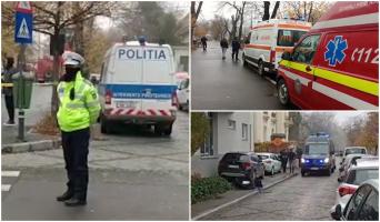 Două plicuri suspecte, la Ambasada Ucrainei din Bucureşti. Au intervenit echipajele SRI