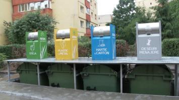 Tomberoane subterane pentru reciclare, montate în Capitală. Câte tone de deşeuri ajung anual în groapa de gunoi a oraşului