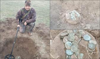 Descoperire inedită făcută de un bărbat pe un câmp din Constanța: A dat peste o adevărată comoară
