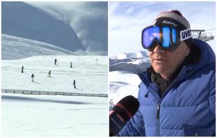 "Singurul loc din ţară unde se schiază ca în Austria". Cum arată pârtiile, după ce "a nins" şi cu amenzi