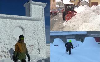 Europa, paralizată de ninsori. Oamenii au fost evacuaţi cu elicopterele în Italia, Franţa şi UK se confruntă cu temperaturi extrem de scăzute