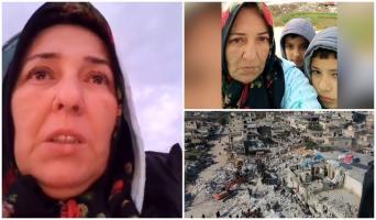 "Ciorapii mei i-am dat la copii" Iadul prin care a trecut Mihaela şi cei doi copii prinşi sub ruine, în Turcia