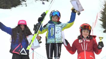 Etapă națională de schi alpin pentru copii, un adevărat spectacol pe Pârtia Buscat din Cluj