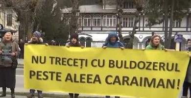Protest în Sinaia: proiectul de 27 de milioane de lei care ar distruge un obiectiv istoric