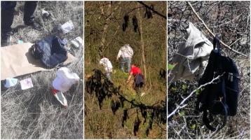 Descoperire înfiorătoare pe un traseu montan din Gorj. Rămășițele unei femei, găsite lângă un rucsac cu haine și mai multe pastile antidepresive