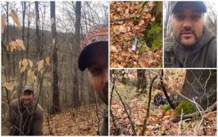 Surpriză la o acţiune de ecologizare într-o pădure din Maramureş: "Marcel a găsit o comoară. 10.000 de lei"