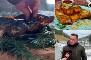 Prima dezlegare la peşte din postul Crăciunului. Preparate tradiţionale din Bucovina cu păstrăv, de sărbătoarea Ovideniei