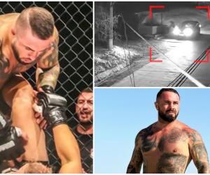 Alin Chirilă, cunoscut luptător MMA, reţinut după ce a răpit şi bătut timp de o oră un bărbat din Galaţi. Imagini surprinse de camerele de supraveghere