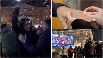 Sărbătoare în stradă, după ce Grecia a legalizat căsătoriile între persoanele de acelaşi sex. "Mulţi copii îşi vor găsi în sfârşit locul"
