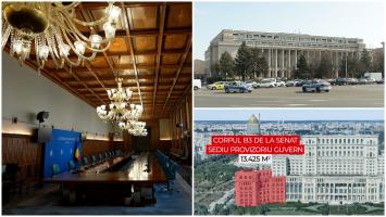 Guvernul României se mută în Parlament. Palatul Victoria, cu pereții plini de igrasie și geamurile vechi, intră în reabilitare