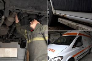 Angajaţii Serviciului Judeţean din Hunedoara au propriul atelier autorizat pentru a-şi repara ambulanţele, vechi de aproape 20 de ani