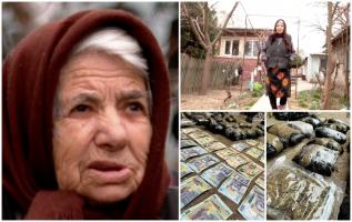 Primele explicaţii ale femeii de 87 de ani din Ialomiţa, care vindea cocaină şi canabis. Avea în casă o avere