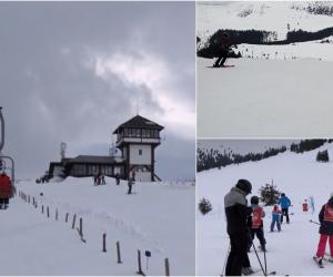 Staţiunea unde se schiază ideal chiar şi la începutul primăverii. Zăpada are aproape un metru, iar peisajul pare desprins din basme