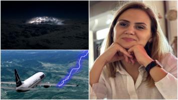EXCLUSIV. Mărturia unui pasager din avionul TAROM lovit de fulger: "Am văzut pe geam o lovitură într-una din aripi"