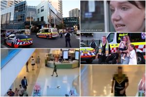 "Am crezut că o să mor!". Filmul atacului sângeros din Sydney. Un bebeluş de 9 luni a fost prima victimă a agresorului