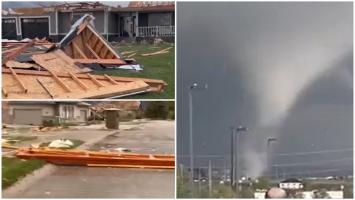 O tornadă a făcut prăpăd în SUA. Sute de case din Nebraska au fost distruse de vântul puternic. Pompierii se chinuie să scoată oamenii de sub dărâmături