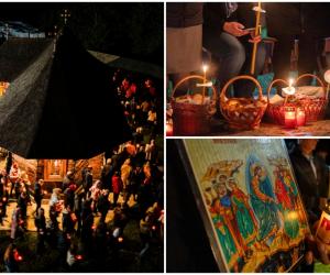 Focul Sfânt a luminat România în noaptea Învierii. Credincioșii au fost copleșiți de emoții şi plini de speranță