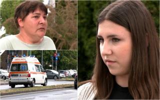 Fetiţa de 13 ani care a rămas în staţie ca să salveze o bătrână, când toţi ceilalţi s-au urcat în autobuz. "M-au lăsat singură cu doamna"