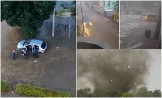 Potop la Plevna, în Bulgaria. Au căzut peste 50 de litri pe metru pătrat într-o singură seară