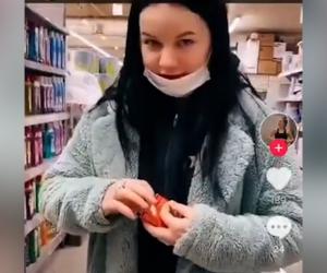 Reacţia Auchan în cazul tinerei filmate când înţeapă mai multe prezervative apoi le pune la loc pe raft, într-un supermarket