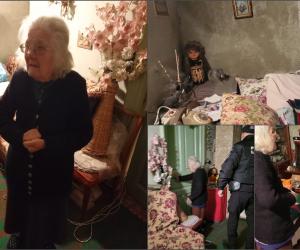 Rămasă singură pe lume, o bătrână de 83 de ani din Constanța a sunat plângând la 112 că moare de frig și singurătate în casă