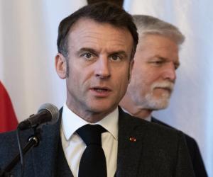 Macron insistă că se pot trimite trupe în Ucraina dacă ar exista o cerere din partea Kievului